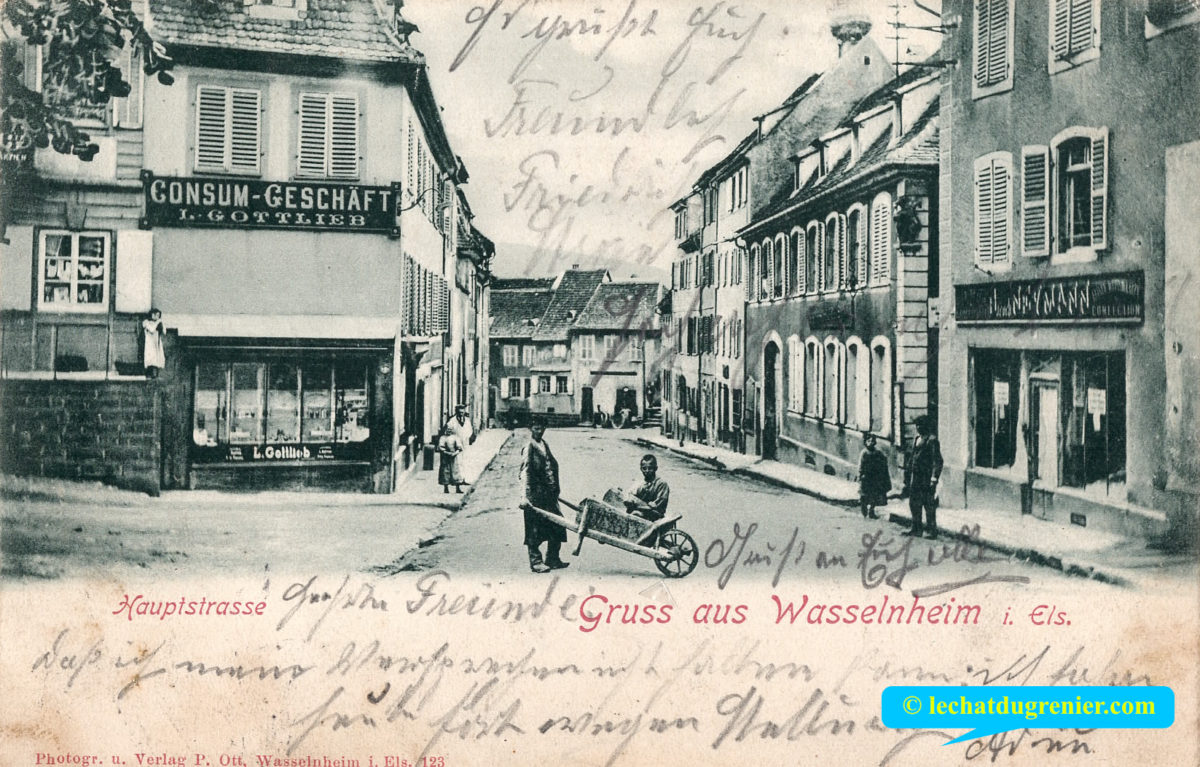 You are currently viewing 🏘 Wasselonne – Wasselnheim i/E. – Les  petites entreprises au début du XXème siècle